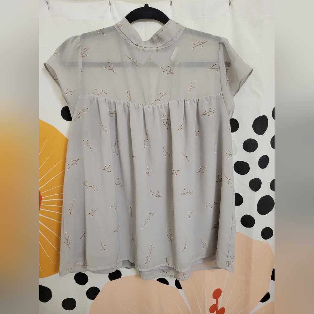 A New Day High neck Blouse